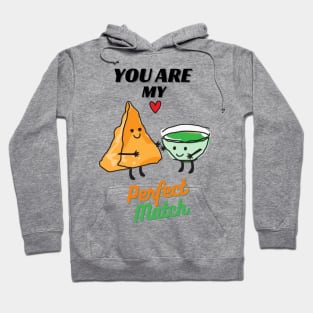 You are my perfect Match - Desi valentines day gift Hoodie
